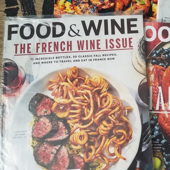 FOOD and WINE MAGAZINE lot of 7 ISSUES from 2019, Thanksgiving Recipes, Wine - Picture 6 of 12